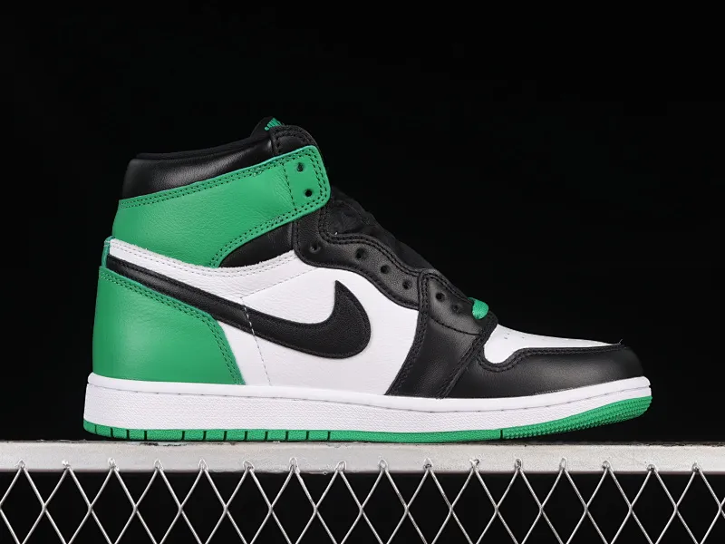 All Categories Air Jordan Jordan Series Basketball Shoes Air Jordan 1 High Made in Guangdong Pure Original Air Jordan 1 High OG "Lucky Green" AJ1 Joe 1 Celtics Black Green Toe DZ5485-031